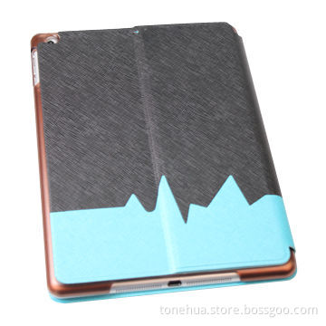 Latest Set Textured Folding Tablet PC Case for iPad Air